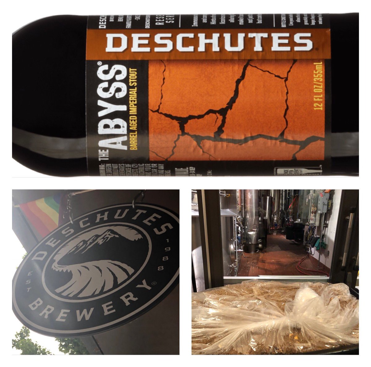 esbjott's tweet photo. Deschutes ”The Abyss” finns nu på SB. Den h��r är riktigt bra - fatlagrad stout utan konstigheter, men 11% sprit. Söder om Portland ligger en skapligt stor avioniktillverkare, så man får ju göra sig anledning att åka dit och passa på att prova på plats…😋
#makeportlandweirdagain https://t.co/n4wQeZ7FX4
