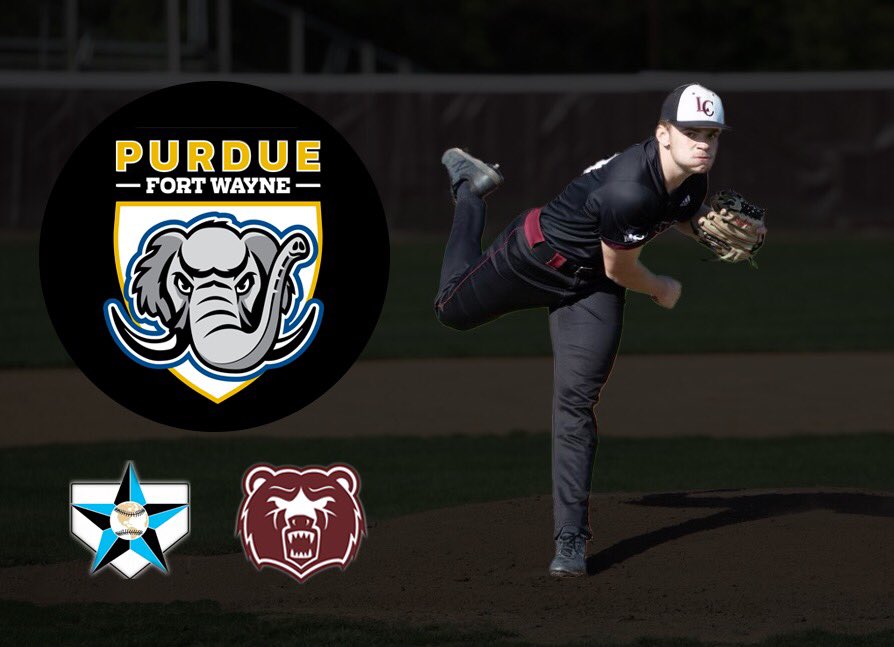I’m incredibly ecstatic to announce my commitment to Purdue Fort Wayne to play Division 1 Baseball in the Horizon League. I can’t extend my gratitude enough to my coaches Jake and Adam, Greg and the PRP guys, Coach McClain, and Coach Mccneil and Schreiber. Go Mastodons 🐘