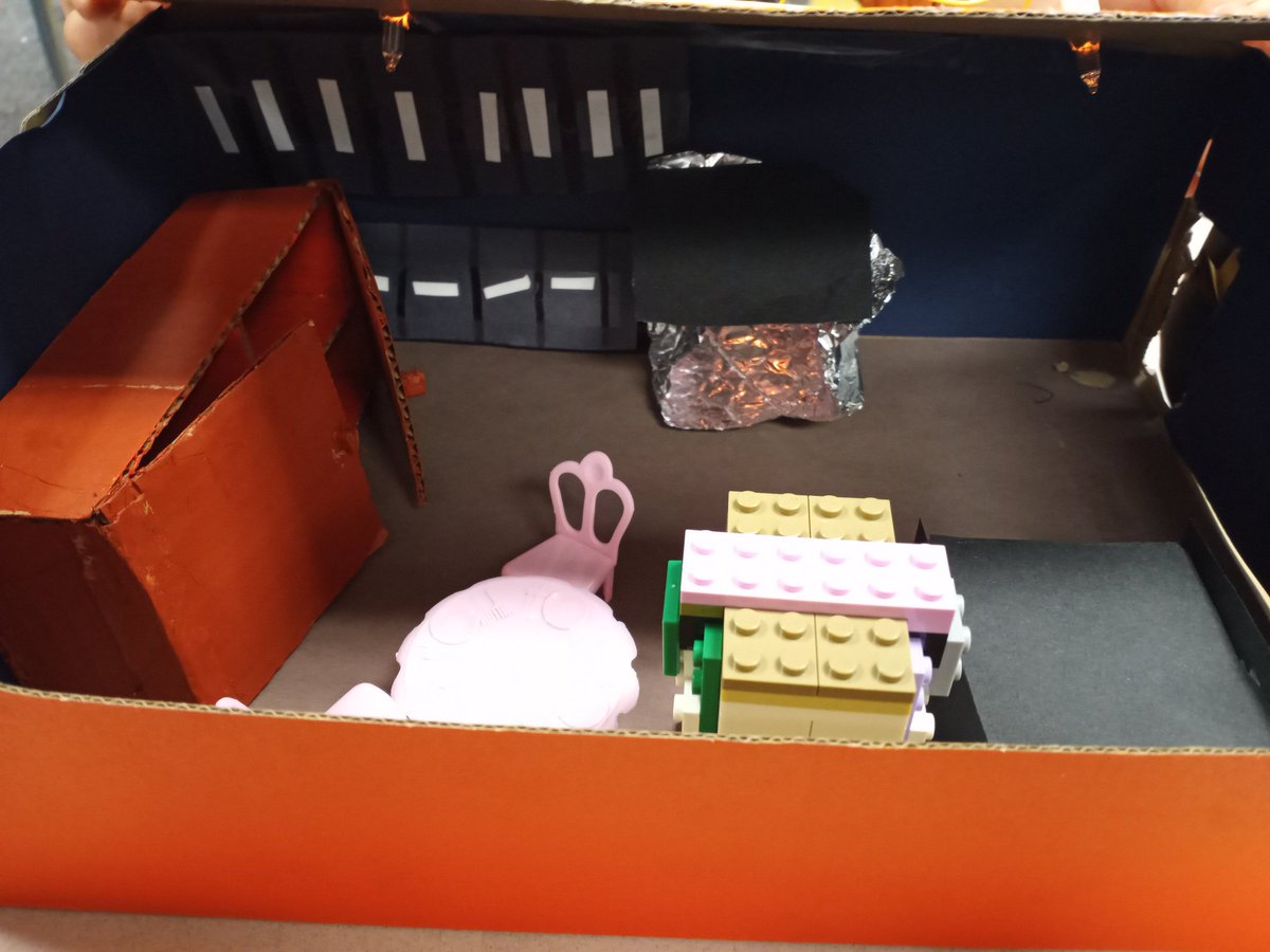 BarnhartPrice4's tweet photo. Some more electric houses are done! These fourth graders did an awesome job with this project! @WeatherstoneES https://t.co/cdesbjWaHe
