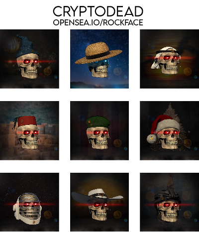 rockface12's tweet photo. My first collection of CryptoDead, i hope you like it, please visit : https://t.co/7QLU9X9lJM
share with your friends thank you. #cryptodead #nft #rockface #giveaway #crypto #BTC https://t.co/5DywFL04lQ