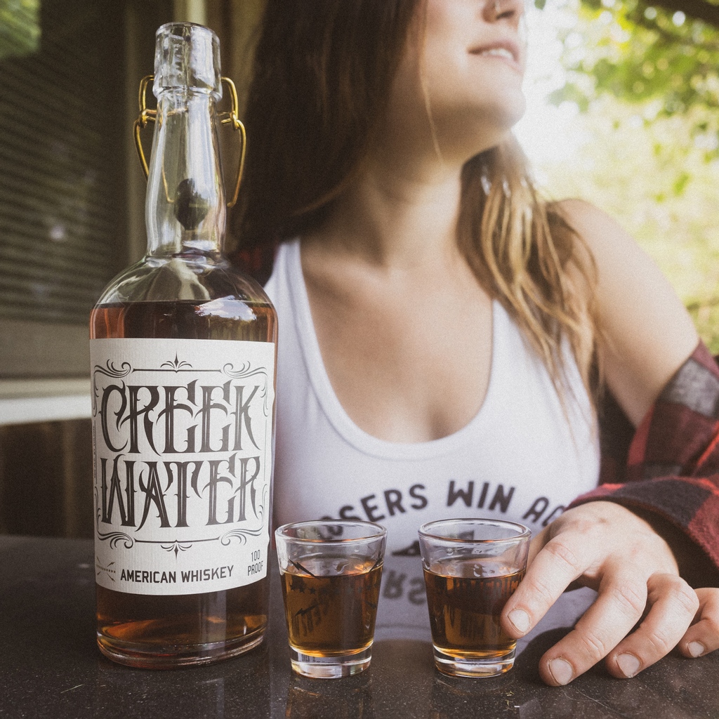 Losers win again...tag three people and the last person to respond owes you a shot of Creek Water this weekend. ⚡🥃