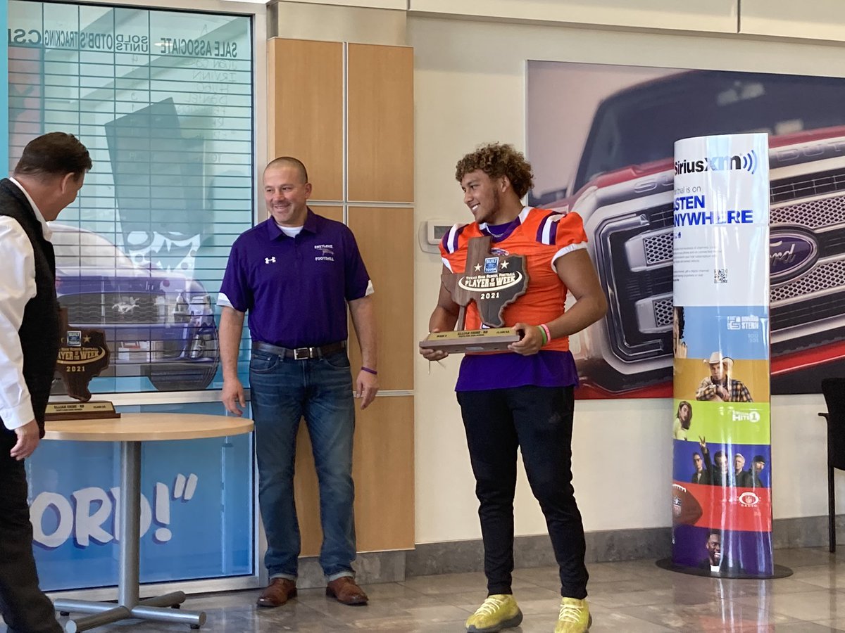 Couldn’t be more thankful to be named week 8 Mr. Texas Built Ford Tough Texas Player of The Week❗️Thank the Lord above and all who helped me reach this point it is a great honor‼️🙏✝️ <a href="/RRodriguezJr2/">Coach Rod</a> <a href="/EHSFalconFB/">Eastlake HS Football</a> @johnbraden_20 <a href="/MikeTrainInsane/">Mike Contreras</a> <a href="/915Showcase/">Greater EP Football Showcase</a> <a href="/EPSports915/">Borderland Sports</a> <a href="/Prep1USA/">PREP1</a>
