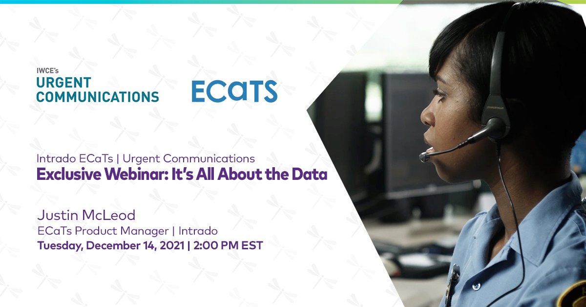 IntradoSafety's tweet image. Register now for It's All About the Data: ECaTS Webinar - Dec 14, 2pm EST. Discover how you can leverage data sources with a single system to make better decisions &amp;amp; improve operations: bit.ly/3GvsTwG 

#IntradoLifeSafety #IntradoSafety #IntradoWWD #FirstResponders