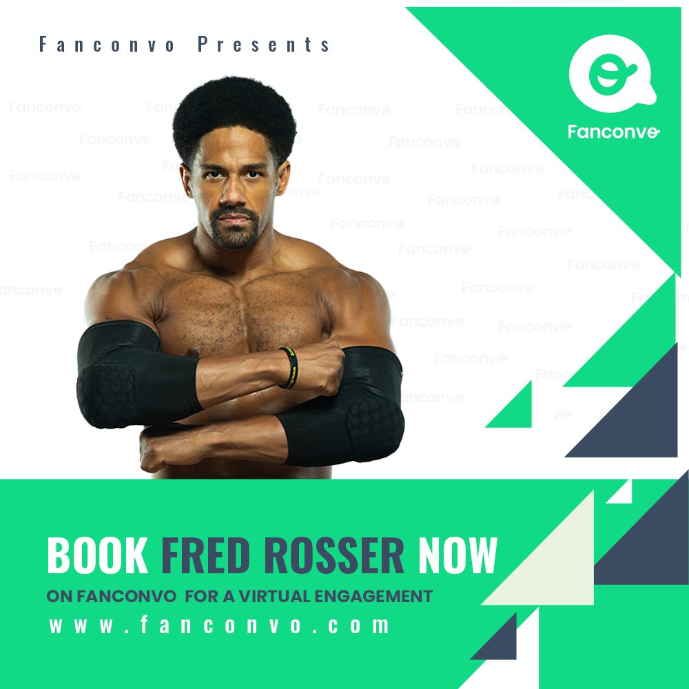 fan_convo's tweet photo. Fred Rosser better known by his WWE ring name Darren Young, is a WWE Veteran Superstar and a relentless advocate for the LBGTQ community. Book Fred for a Zoom engagement now on Fanconvo!⁠
⁠
#fanconvo #darrenyoung #fredrosser https://t.co/T0PLcOeVpd