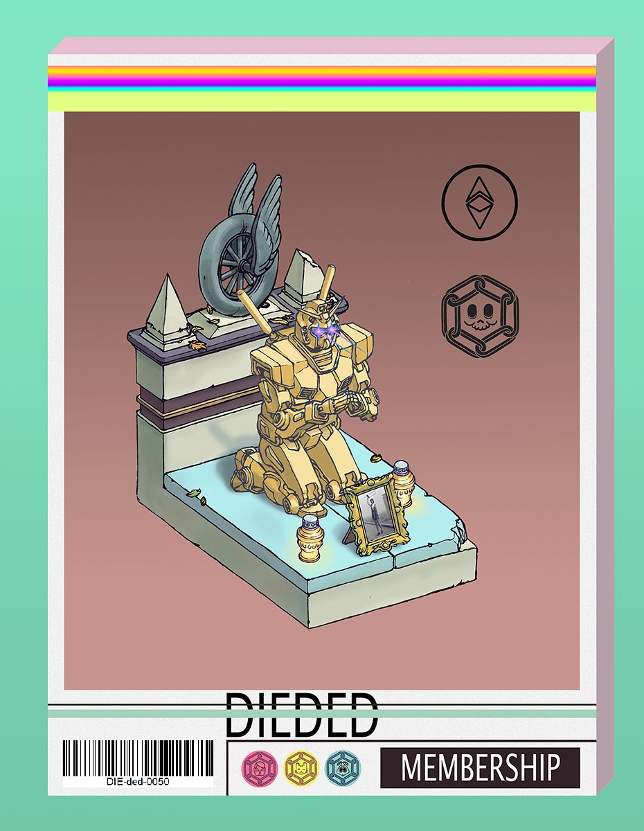 🎁 #NFTGiveaway 🎁

Win one of 1000 membership tombstone #NFTs

To enter:
1️⃣Follow <a href="/diededNFT/">dieded | NFT Art Club</a> 
2️⃣RT &amp; ❤
3️⃣Tag 2 friends

🎨 Owners can #MINT amazing quarterly #NFTartworks  🔥 

⏰ 24 hours!

Masterpiece launch on 15/12/21 !!!

#NFTgiveways  #nft #NFTCommunity