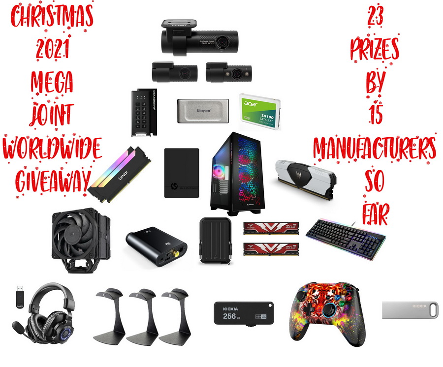 NikKTech's tweet photo. CHRISTMAS 2021 MEGA JOINT WORLDWIDE GIVEAWAY

https://t.co/SQhYIG4mP3

#GIVEAWAY #SWEEPSTAKES @BlackVue  @iStorage_ltd @BIWINstorage @kingstontech @lexarmemory @SharkoonNews @Sharkoon_NewsJP @Noctua_at @FiiO_official @SiliconPowerEN @teamgroupinc @EasySMX_Gaming @KIOXIAAmerica https://t.co/dQIkTqVjsW