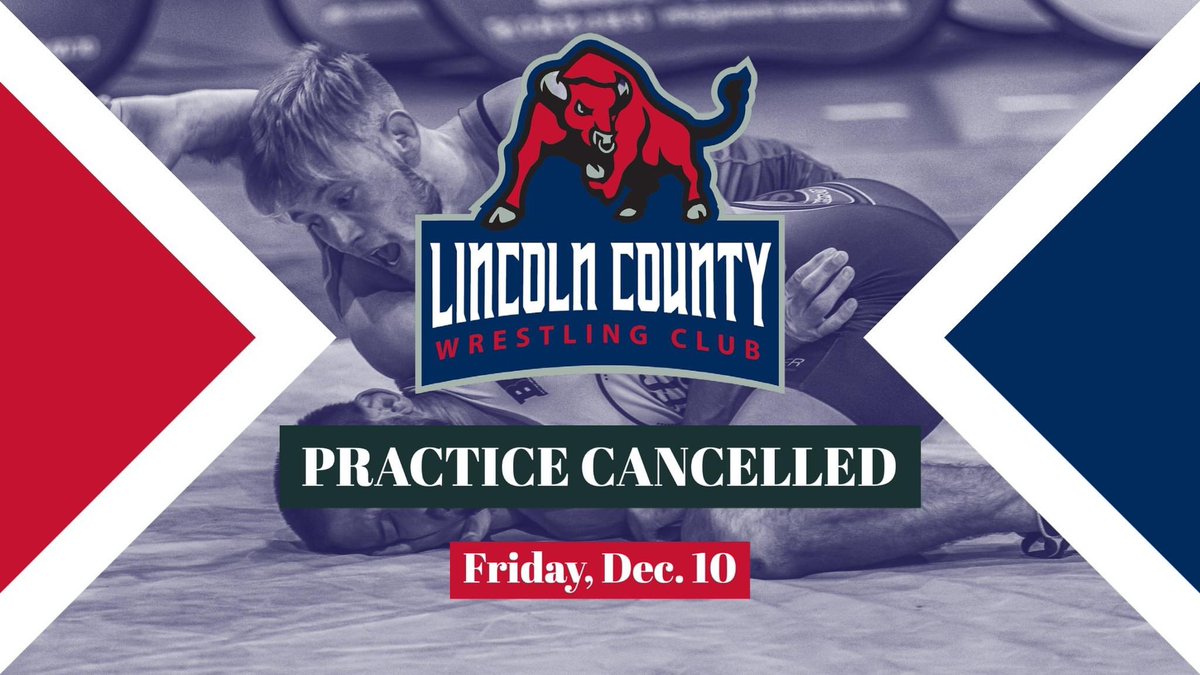 LinCoWC's tweet image. Due to USD 298 closing their facilities until Jan. 4, practice will be cancelled tonight (Friday, Dec. 10).  The coaching staff will meet to make a decision regarding upcoming practices.  We apologize for the inconvenience and ask that you work with us morning forward.