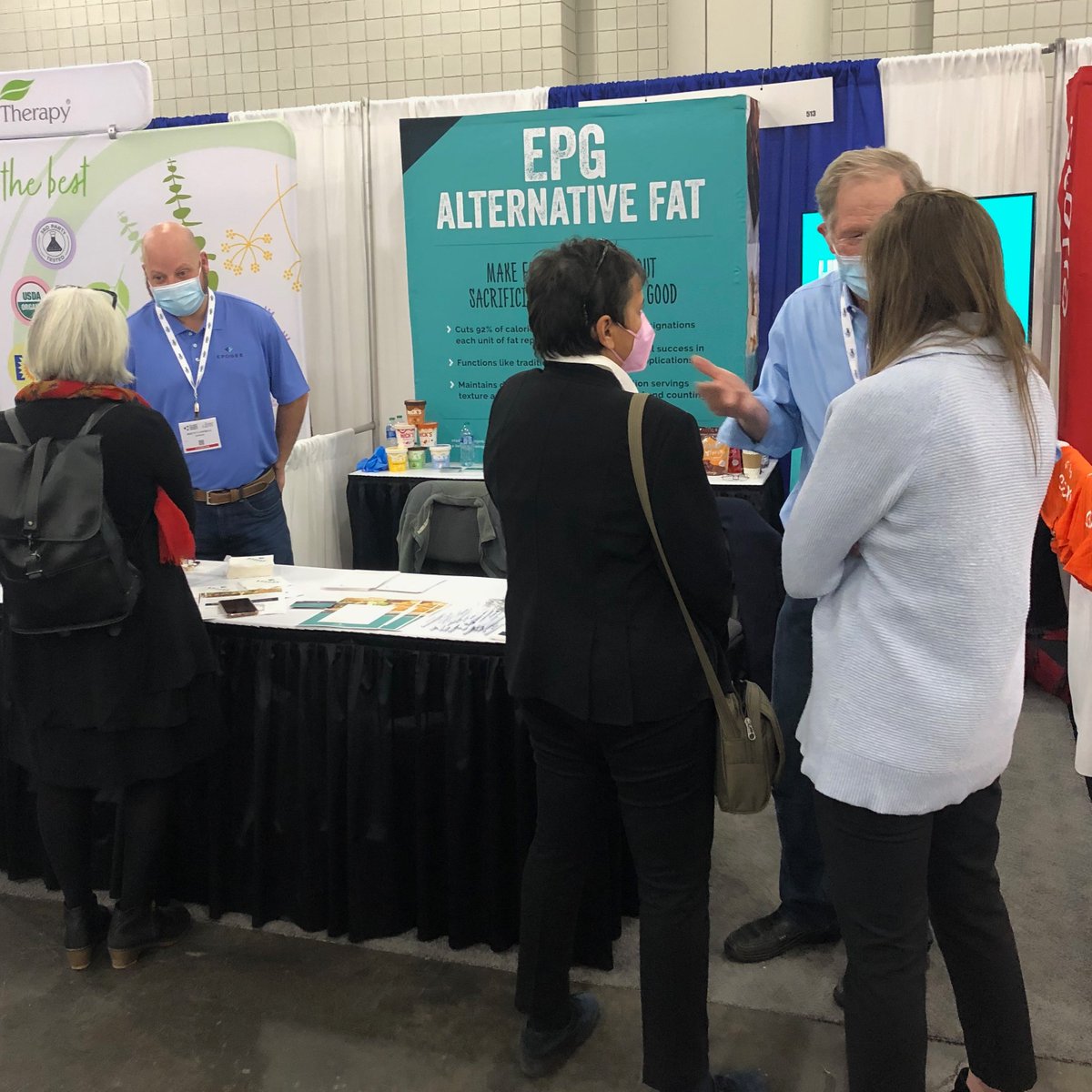 Another successful show wraps up 2021! Thanks to all who stopped by this week at @PlantBasedWorld Expo to learn more about our groundbreaking fat alternative, EPG.