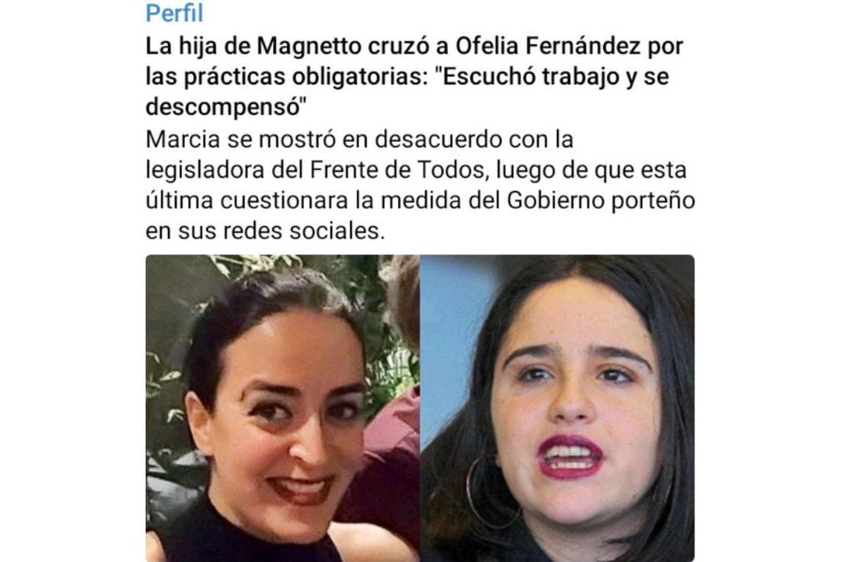JuanGrabois's tweet photo. En el día de la democracia, heredera de dictadura bananera alecciona sobre trabajo a joven que labura desde los 18, electa por el pueblo y destacada por la revista Time, no por un pasquín videlista. Así son las elites del subdesarrollo. Atrasadas y envidiosas. https://t.co/29d2wd8hIV