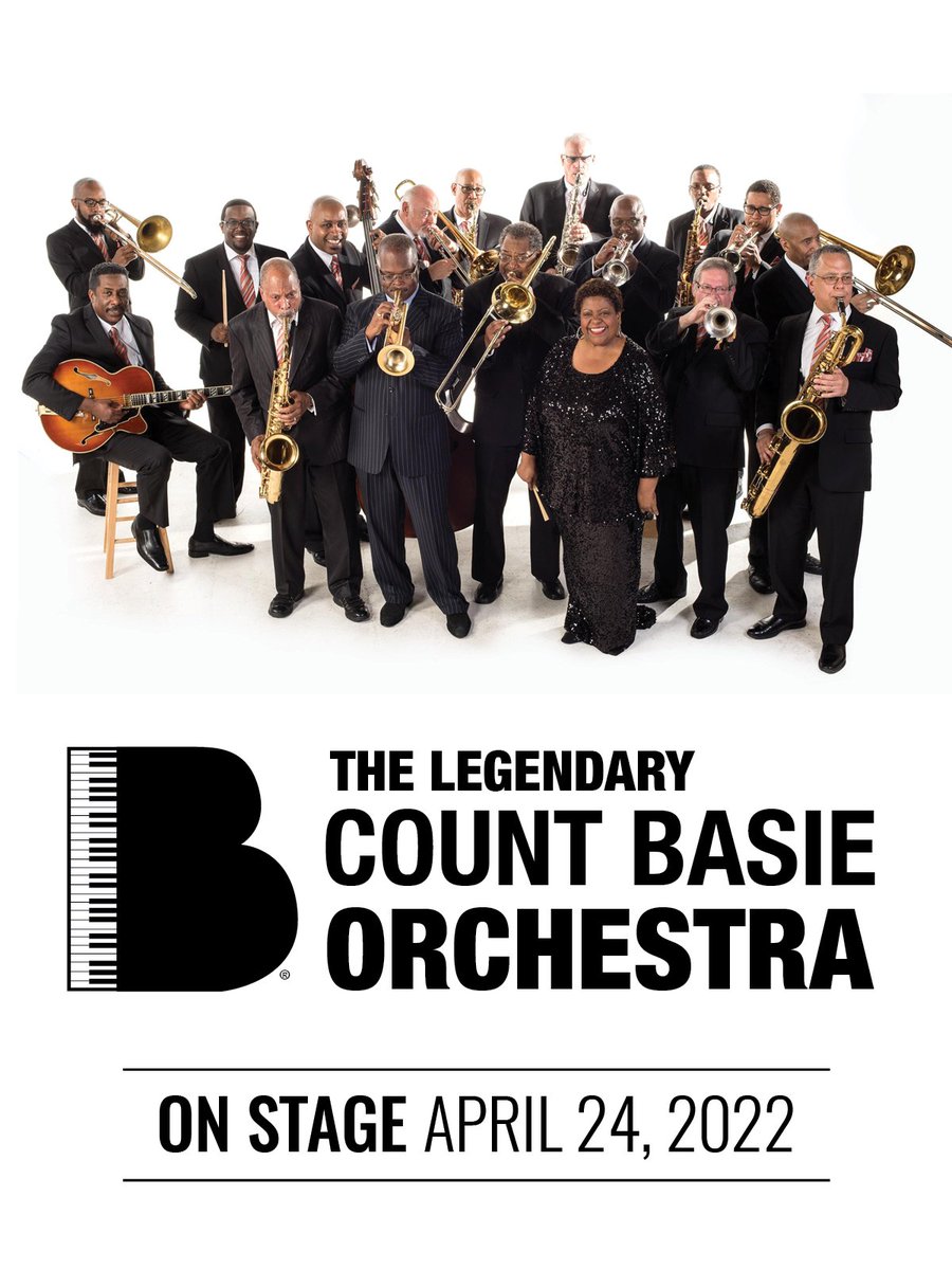 The Legendary Count Basie Orchestra has won 18 Grammys, performed for royalty and has even performed at major concert halls around the world. Hear it for yourself on April 24! Tickets available at the link below.
lyceumtheatre.secure.force.com/ticket#/