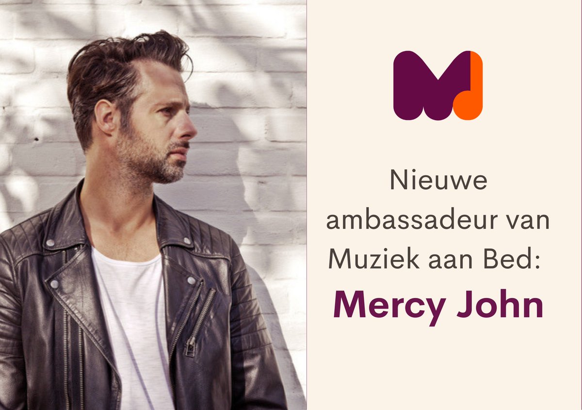 Nieuws: @mercyjohnmusic is nieuwe ambassadeur van #muziekaanbed muziekaanbed.nl/news/mercy-joh… #muziekindezorg #rollercoaster #gangtune