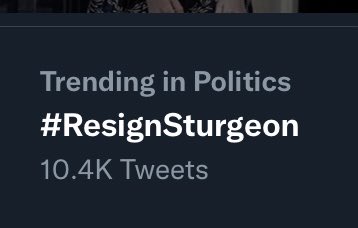 Just go #ResignSturgeon