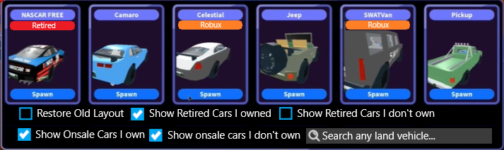 KingKaosUnkged's tweet photo. Hello Jailbreak! Here is a garage ui suggestion you can restore the old layout and you can still vehicle statistics. Hope @asimo3089, @badccvoid, and @badimo likes it! #ROBLOX #ROBLOXDev #Jailbreak https://t.co/q0ioo93l6H