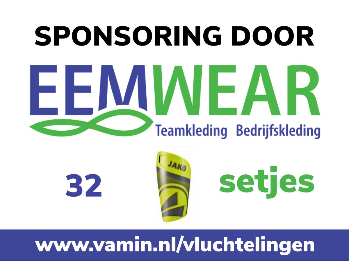 Wauw, er komen onwijs veel WhatsAppjes en mooie aanbiedingen binnen.

SNO Leusden heeft bij Plutosport 32 paar sportsokken gedoneerd gekregen, Eemwear team- en bedrijfskleding sponsort 32 sets Jako scheenbeschermers, een oplettende Facebookvolgster wist 65 nieuwe bidons te …