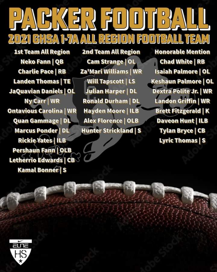 Proud to be named 1st Team All Region ! <a href="/RecruitGeorgia/">Recruit Georgia</a> <a href="/CCPackersFball/">Colquitt County Football</a>