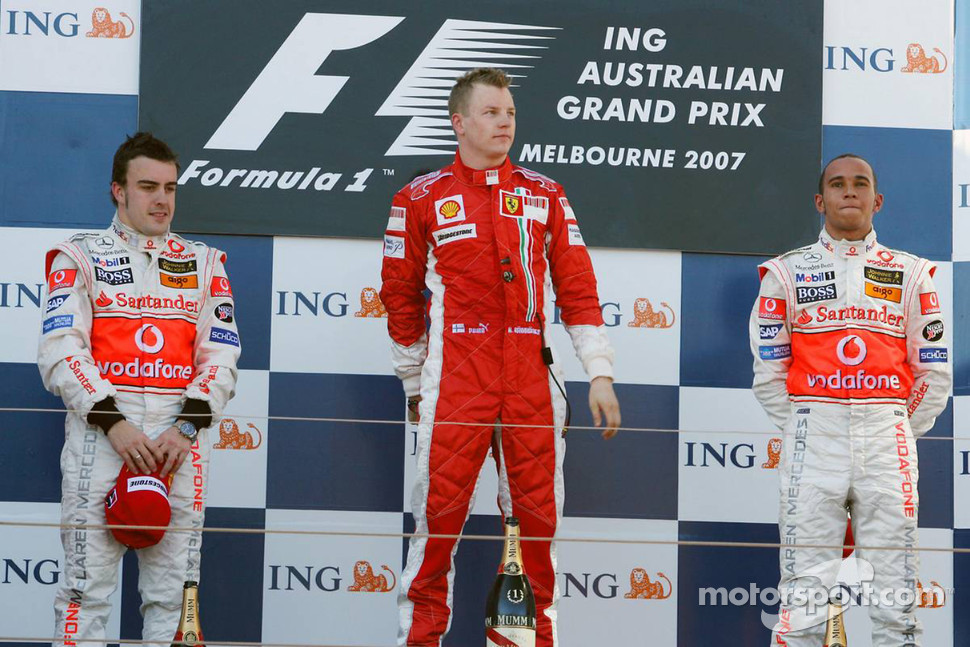 CrystalRacing's tweet photo. The 2 hat-tricks (Win, pole &amp; fastest lap) of Kimi Raikkonen's illustrious #F1 career

2007 AUSTRALIA
2008 SPAIN https://t.co/ZMnRbs5q4T