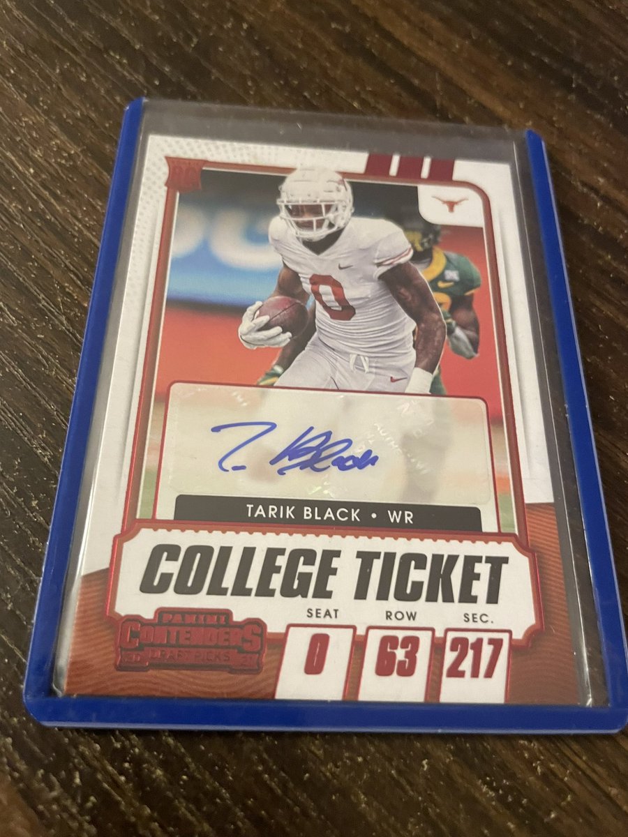 cheapcardsales's tweet photo. Tarik black college ticket auto $3.50 

#cheapCards #cheapJets @GundersonNathan https://t.co/1GkY8ADZ8j