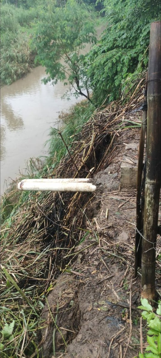 Biyanbimo_ooo's tweet photo. Mohon bantuan untuk dinas terkait, di karenakan curah hujan yang tinggi barangkali terjadi longsoran tanah di daerah procot, jalan sawo. Karena sidah mepet dengan bangunan takutnya nyemplung di kaligung. @umiazizah60 @HumasTegalkab @dpukabtegal @ganjarpranowo @PemkabTegal https://t.co/bfP3MT14sU