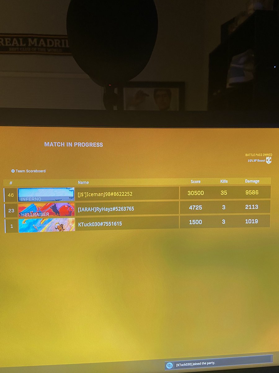 IcemanJ98's tweet photo. Anyone know what the highest console PR is right now? https://t.co/Og8UHNcUGd