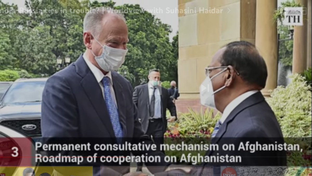 suhasinih's tweet photo. This week on #WorldView: Key takeaways from Putin-Modi summit, and agreements that werent completed. The jt focus on Afghanistan mechanism, B2B ties still stuck and the impact of US China tensions on India Russia ties.
Pl do watch!
https://t.co/AVvK2QNQNo
https://t.co/JxQiOgdFo0 https://t.co/MJ6MptodzP
