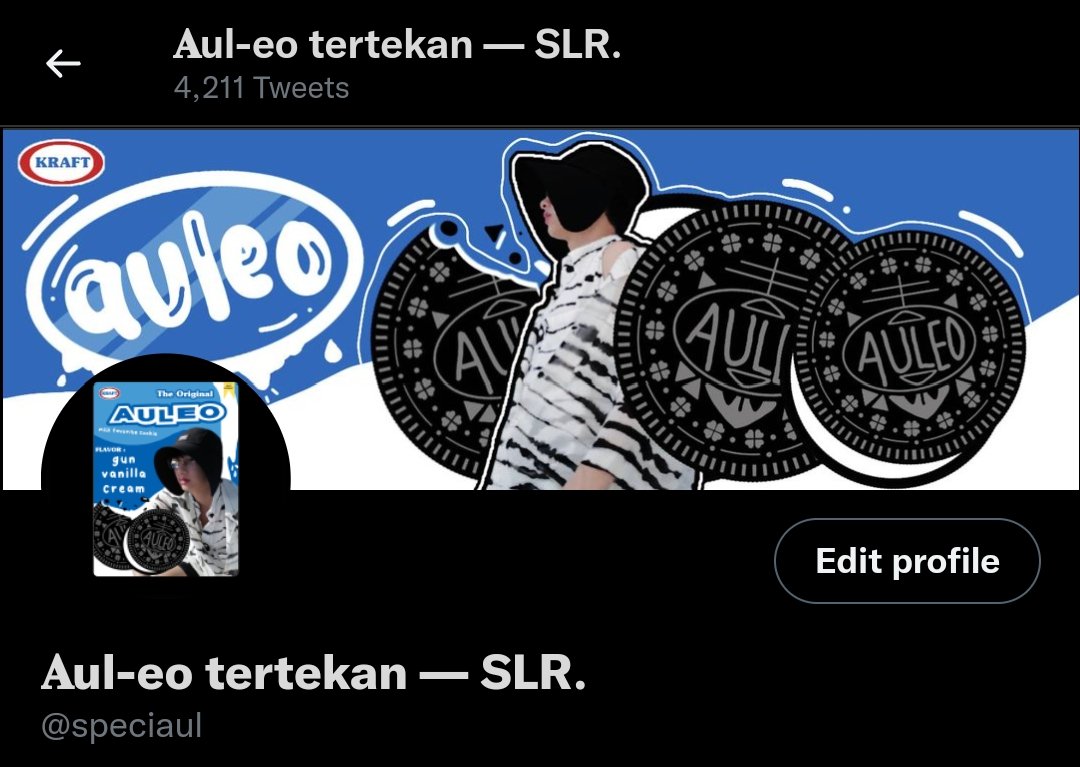 speciaul's tweet photo. Kembali dengan leot Auleo kesayangan ku. 🤭💙🖤 https://t.co/2sF1BAFpQU
