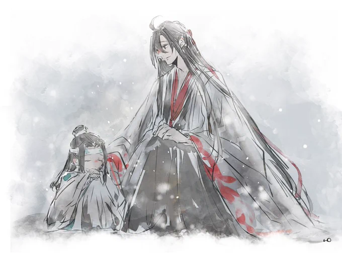 御題:香炉❄️雪⛄️
 #忘羨ワンドロワンライ 