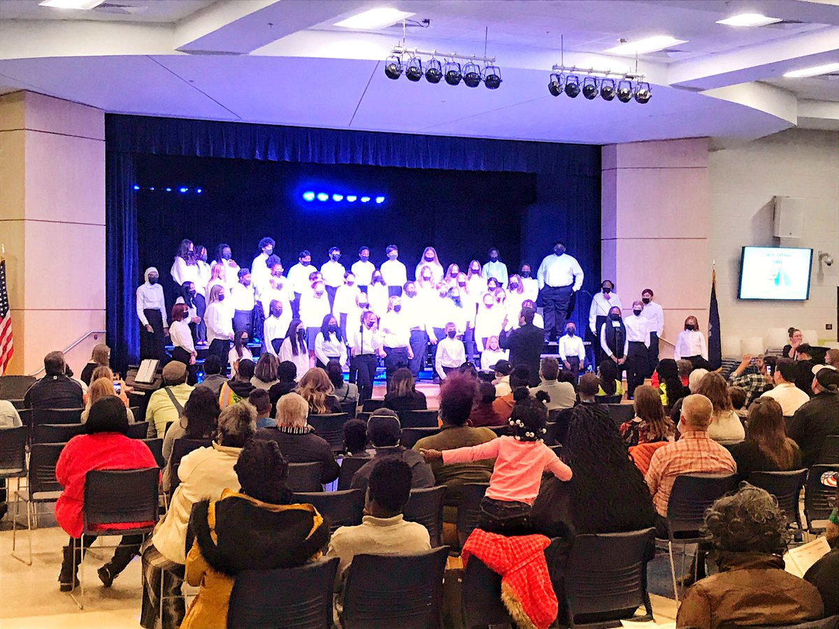 Last evening, we held our CEW South Campus Wolverine Winter Concert in our beautiful cafeteria/performance space. Great job Mr. Robinson and chorus.  Also, thanks to all staff who assisted! <a href="/CCSDConnects/">CCSDConnects</a>