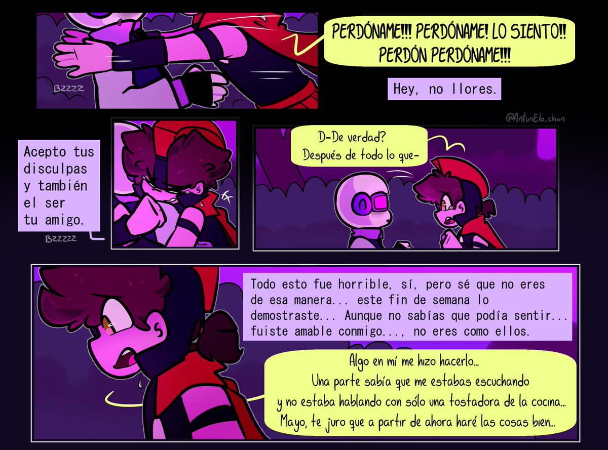 AntunElo_chan's tweet image. &apos;&apos;Sentimientos&apos;&apos;
#CoMPaS 💜
Emotionless Mayo pt.62-63