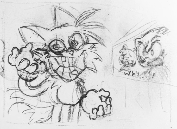 wip sonics best friend is tails,, me!! 