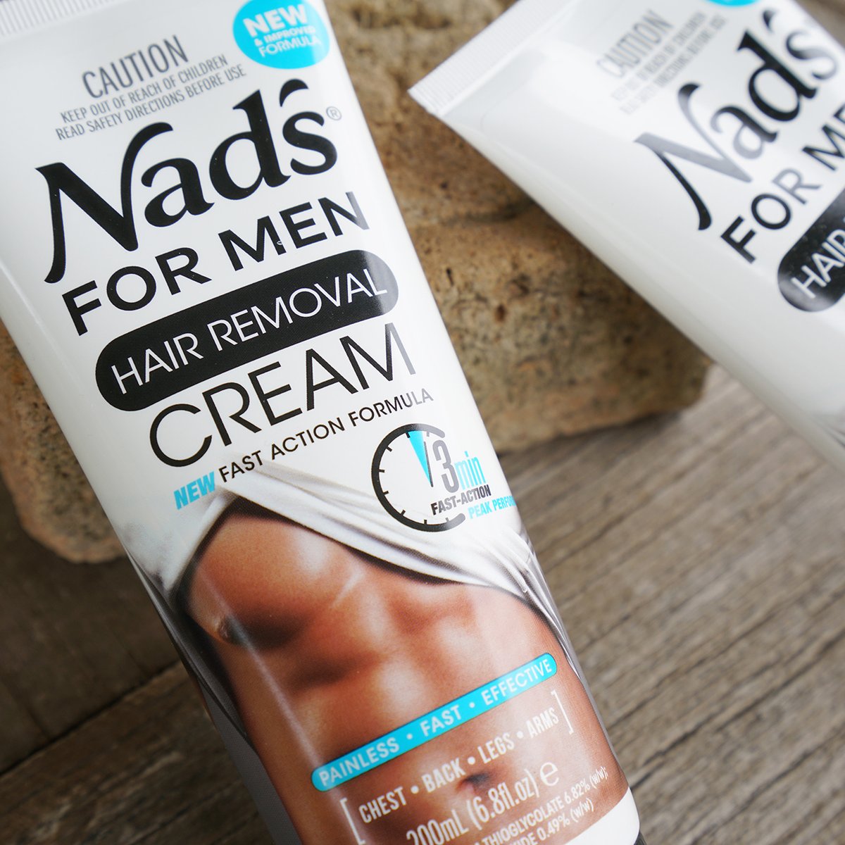 Nads_For_Men's tweet photo. Take some 'me' time this weekend. Hair removal will only take up 3 minutes of it. 😉 https://t.co/8vN5jhUnjc