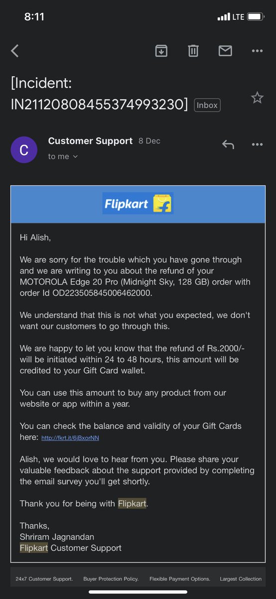 _alishkumar's tweet photo. Fake promise and bad customer service.🤬🤬🤬🤬 https://t.co/xYTInINR1q