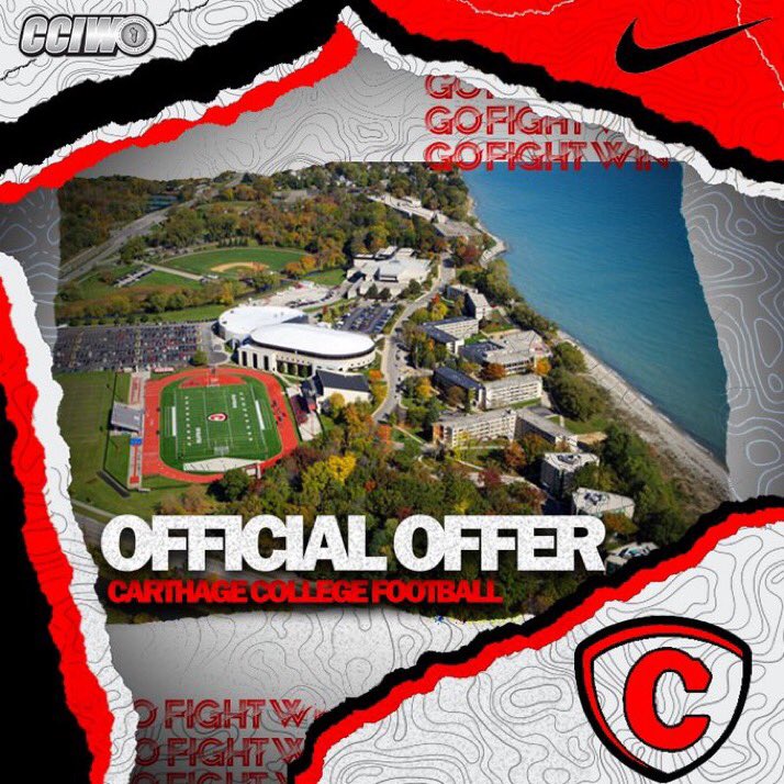 price_aristilde's tweet photo. Blessed to receive my 1st offer from Carthage College. @RecruitGeorgia @CoachRaw_ @BCWright52 @CoachDustinHass @doster_td @CoachBryanLamar @CoachDeMeio1 @GAVarsityRivals @Expozure365 https://t.co/4IQj6mjZDg