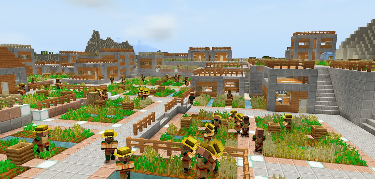 6g Creator W 昼投稿 毎日村人日記 毎日村人日記 No 190 砂北県深名市深名町を撮影しました 中心部の町のベランダから撮影 早朝になると多くの農民が畑に向かって歩き作業場に向かうのがよく見える また櫛鉄深名駅から他の都市へ出張していく