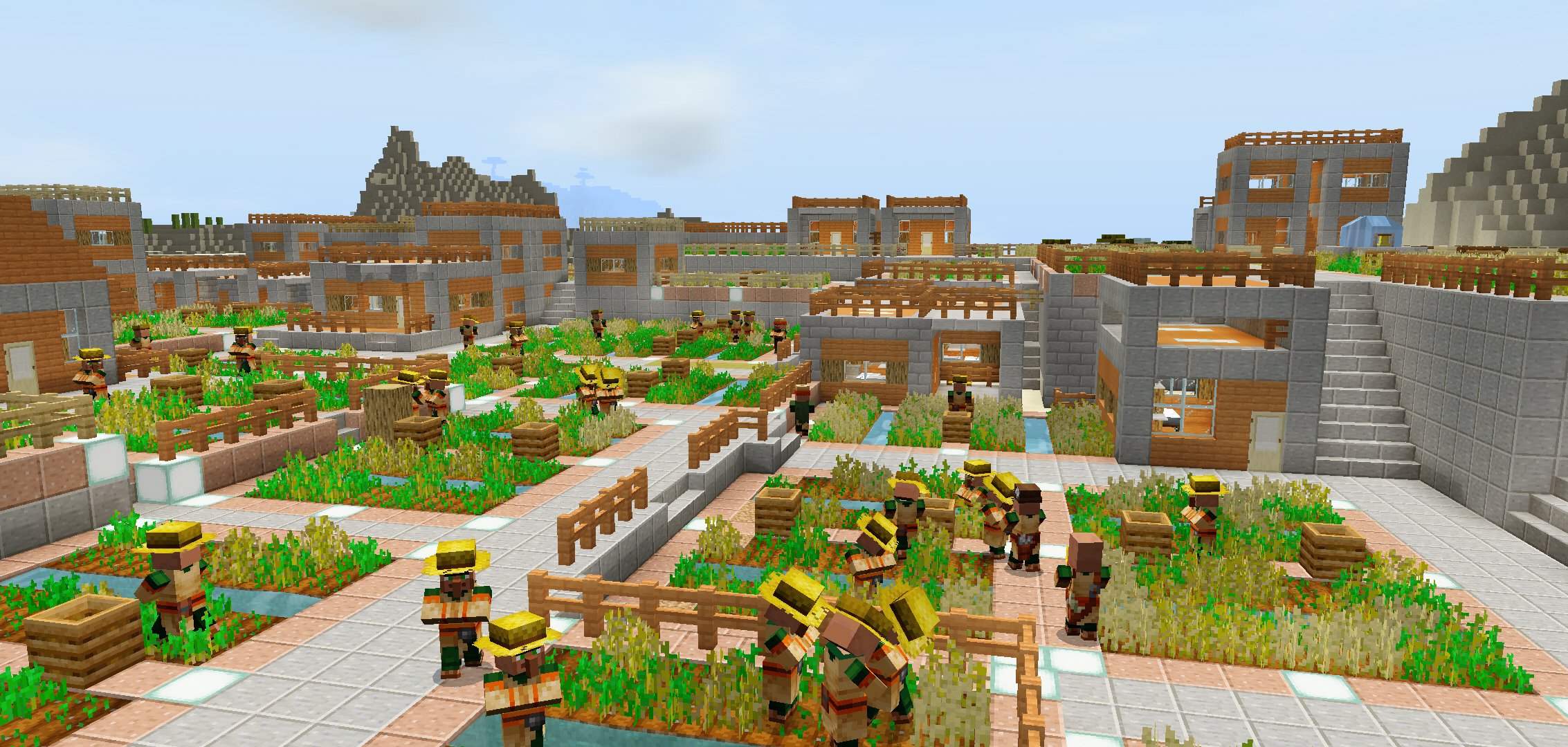 Twitter 上的 6g Creator W 昼投稿 毎日村人日記 毎日村人日記 No 190 砂北県深名市深名町を撮影しました 中心部の町のベランダから撮影 早朝になると多くの農民が畑に向かって歩き作業場に向かうのがよく見える また櫛鉄深名駅から他の都市へ出張して