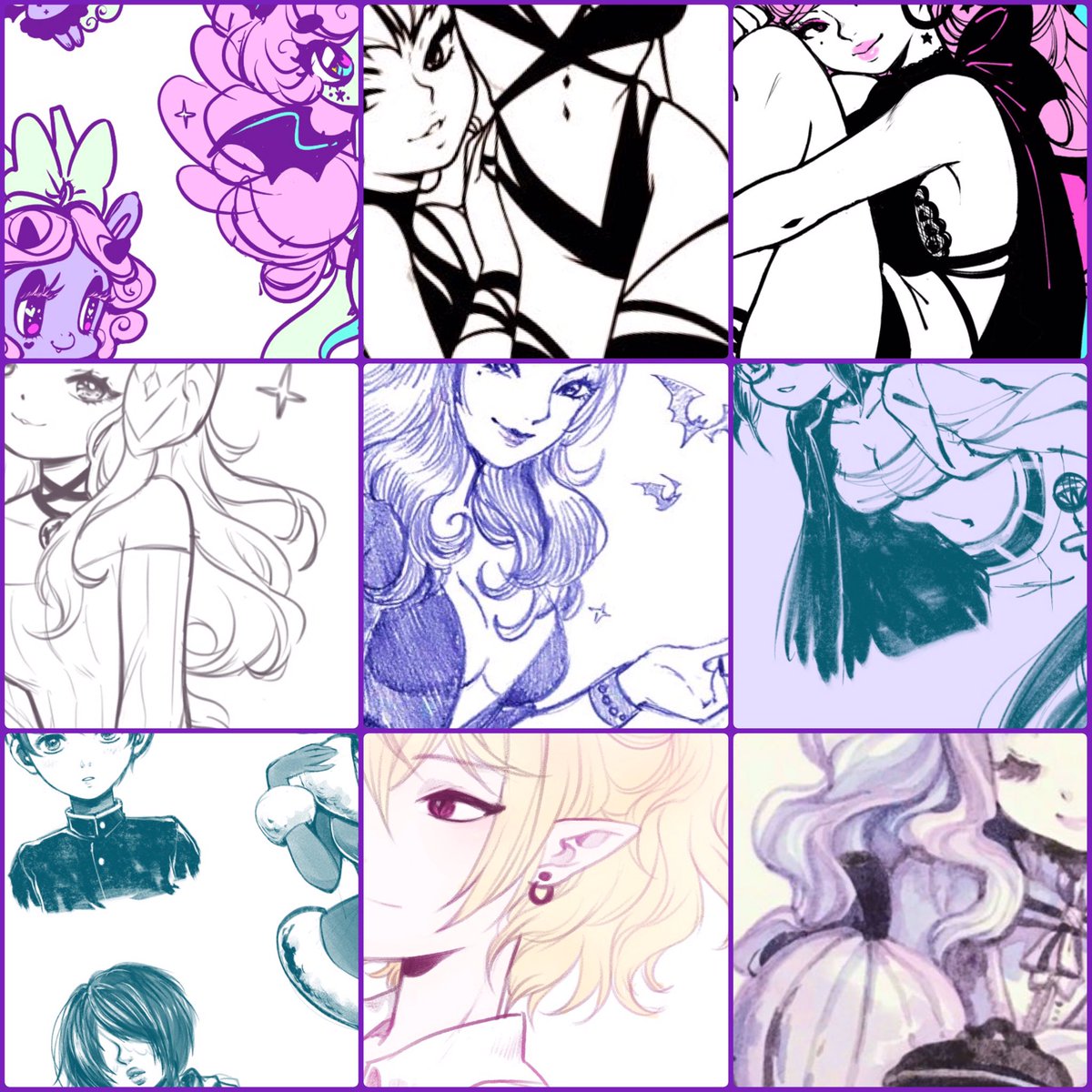 I have a few sticker slots available for my Patreon atm for those looking to snag a spot! (I haven't drawn the next design yet tho) however there is a lot of art available to view 👁👁 Link in pinned tweet! 