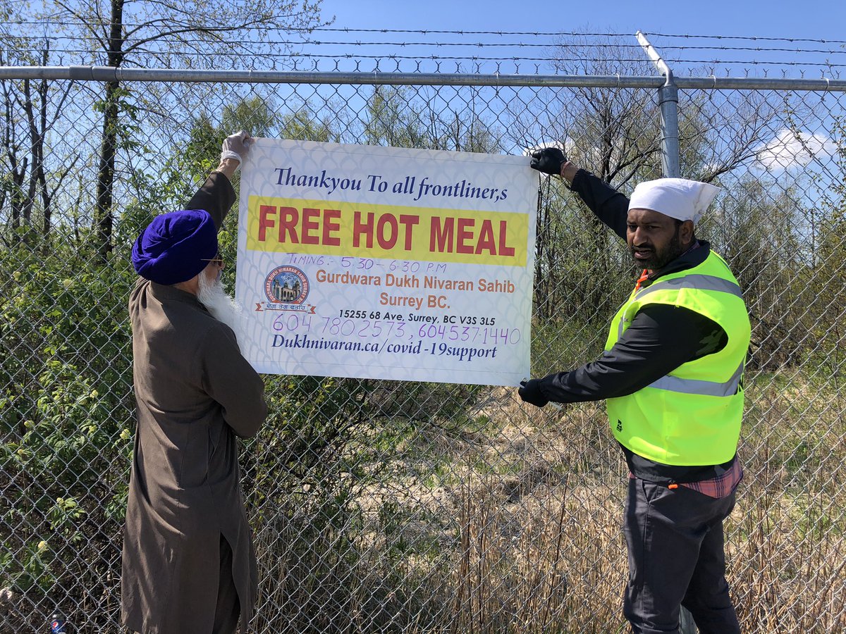 Thanks <a href="/gyaninarinder/">Narinder singh walia</a>  when humanity need most you stands up as usual ! Your vision is been  incredible  #recognise all human race as one  🙏 Keep support the community and good works 🙏 
#BCFloods  #bcfire #foodbank #internationalstudents #nohunger 
#everyequal 🙏🙏<a href="/gnfbsurrey/">Guru Nanak Food Bank</a>