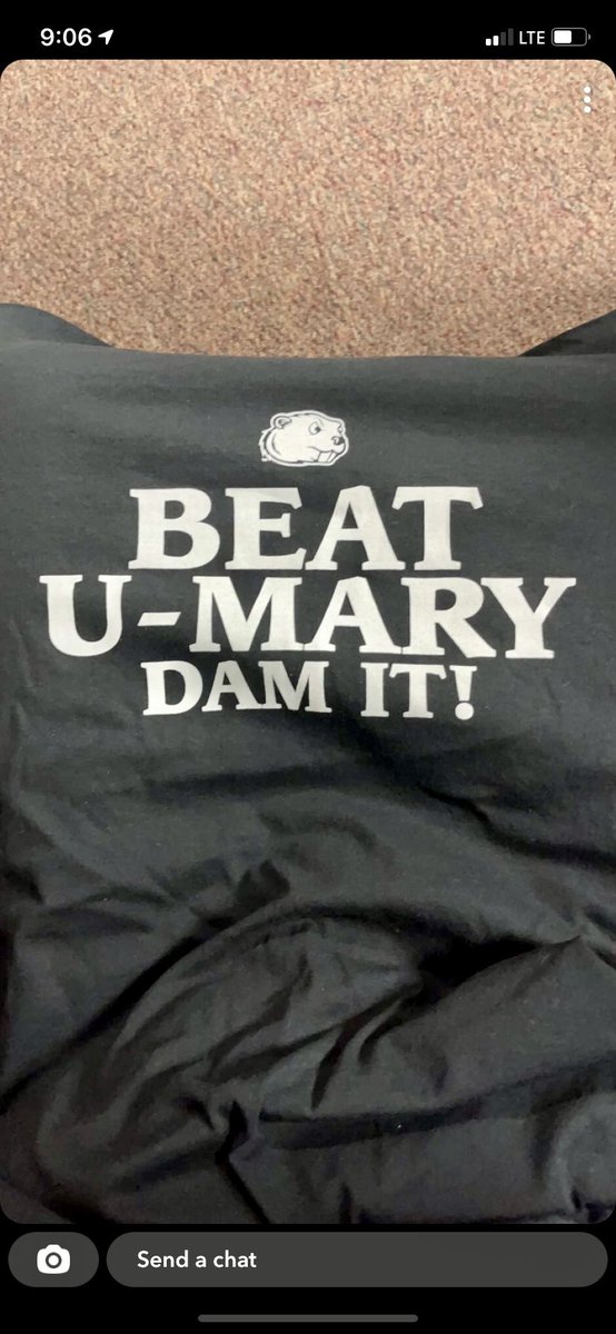 Hubedog99's tweet photo. My new favorite shirt! Thanks @MSUBeaversWR, see ya February 10th https://t.co/Hn5iwVP0ge