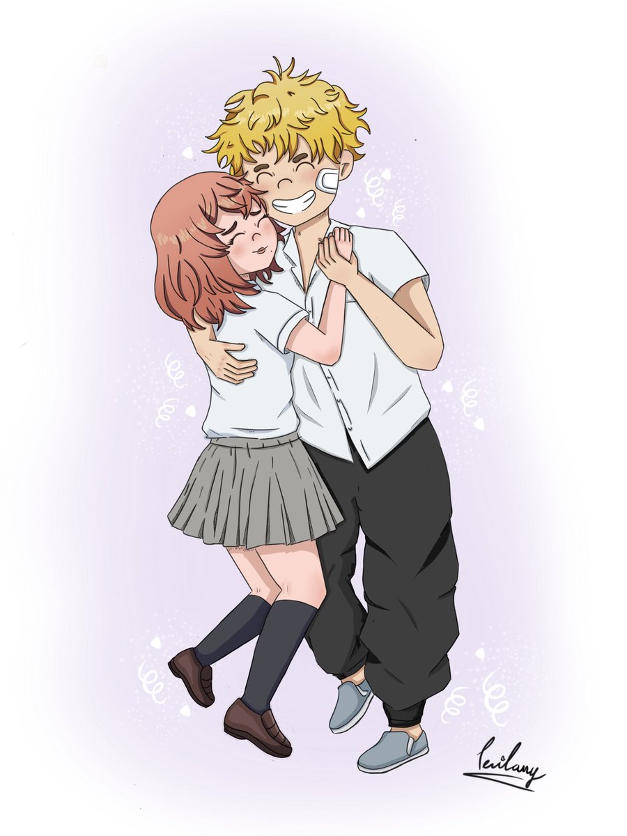 Ok pero Take y Hina si bailarían cumbias juntitos aunque no sepan, aprenden juntos 🥺<3 
#TokyoRevengers #takehina