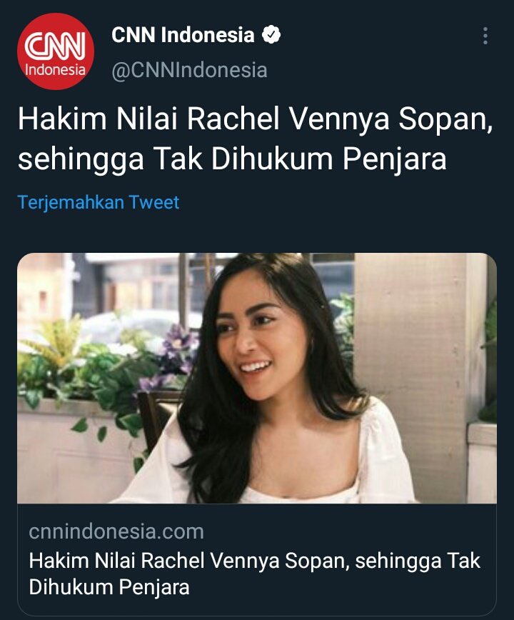 Naaa759_'s tweet photo. Hukum di Indonesia sekarang makin adil untuk orang-orang yang ekonominya di atas😏 asal ada uang dan tampang mendukung. 😂😂
#buna Rachel vennya https://t.co/VxUucyyckC