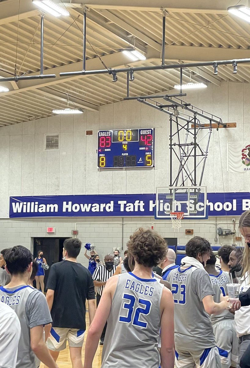 TaftBoysBball's tweet photo. Huge team effort vs NCP tonight in front of a great home crowd! @adrianek63 led the way with 17pts &amp; 14Rebs. @_Jrod23_ with 21pts. @Taft_HS @michaelsobrien @mikeclarkpreps @joehoopsreport #stayhumble #stayhungry #teameffort https://t.co/fWeFSTU2gW
