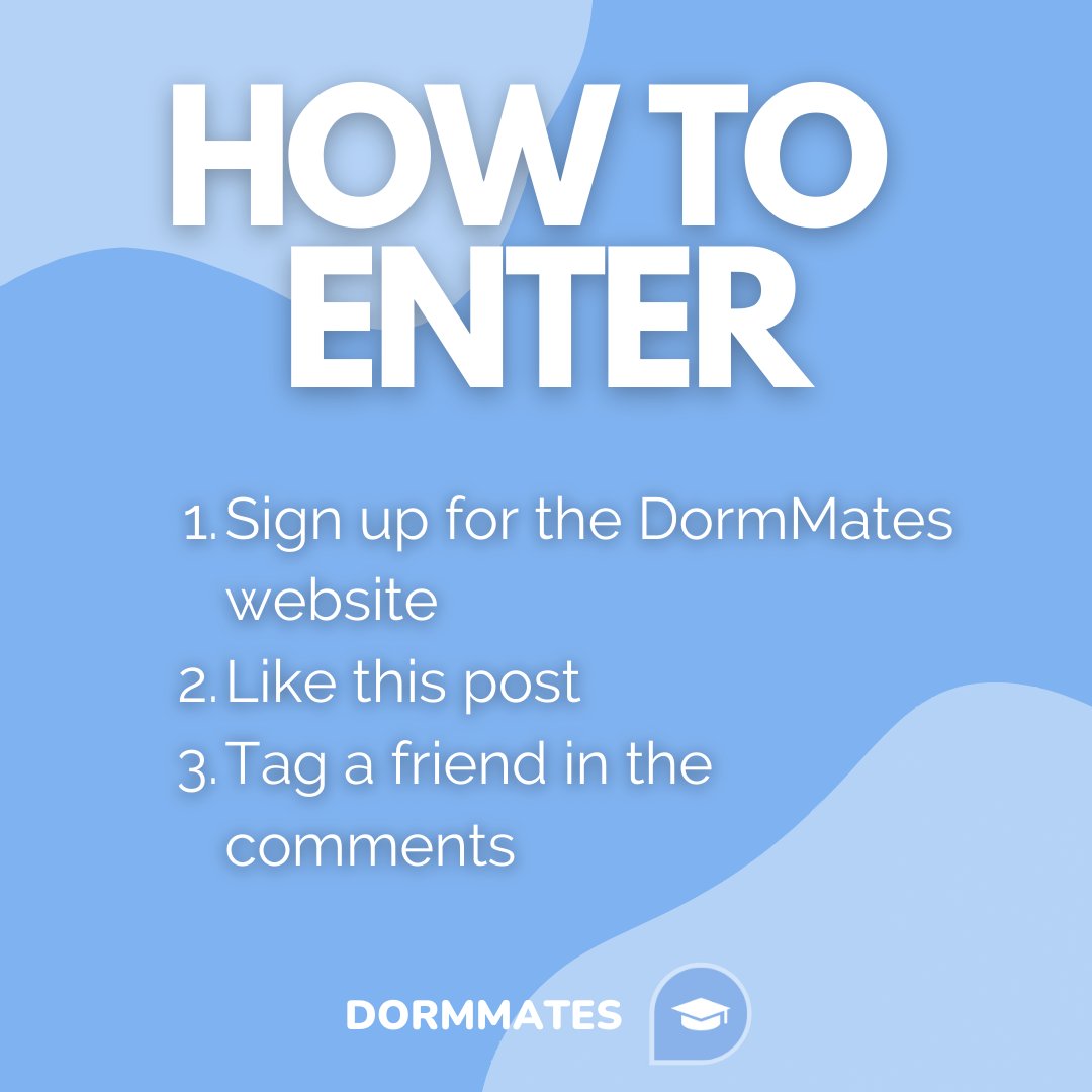 dormmates_app's tweet photo. INSTAGRAM (@dormmates.app) GIVEAWAY ALERT!!

Last day of DormMates’ Giveaway Week! This week we announced a variety of opportunities in which YOU could win some goodies by helping US out.

DAY 3: Participate in this giveaway and get the chance to win a $25 Uber Eats gift card! https://t.co/8ETZNmdEPR
