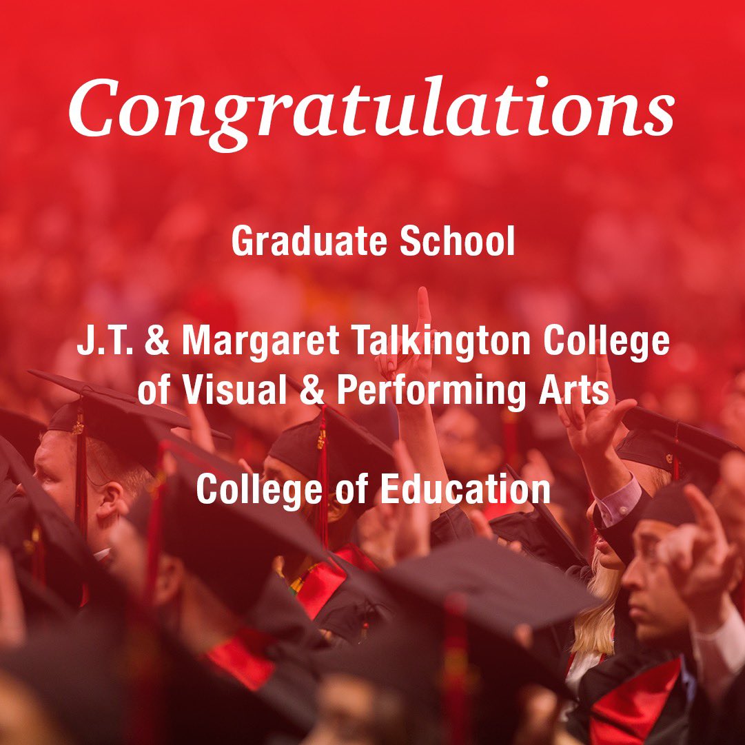 Congrats to our newest graduates! 🎊🥳🎉