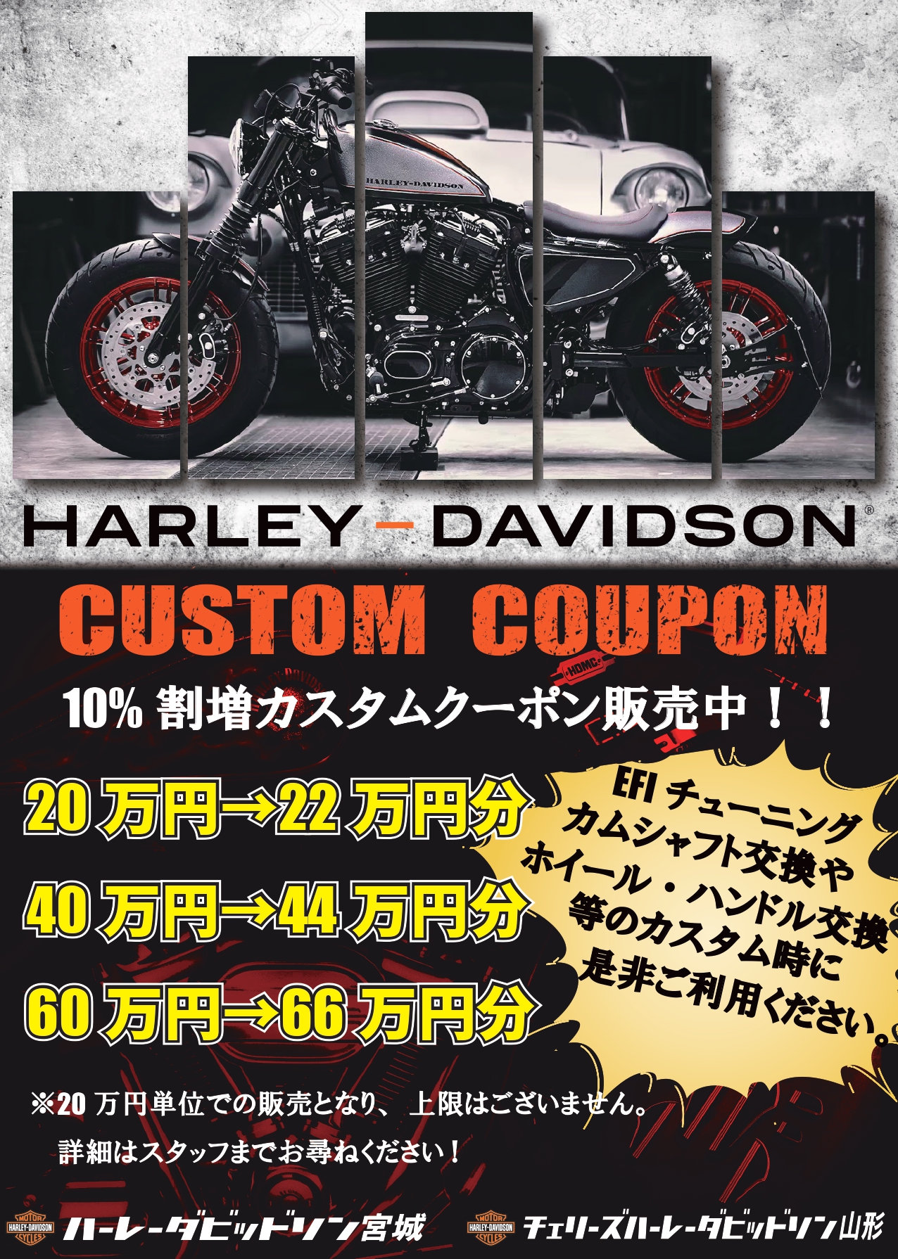 人気の春夏 Harley-Davidson クーポン券 ショッピング