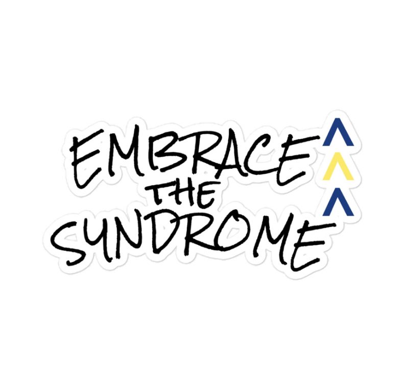 EmbraceDownSyn's tweet photo. ‘Tis the season!🎄❄️ 

It’s about time we introduce ourselves..

Embrace The Syndrome is inspired by KALEEIAH, my niece who was born with Trisomy 21. She is my absolute world and best friend. 

(read comments for more on our story)🎗💙 #downsyndrome #nothingdownaboutit #t21 https://t.co/RM8FGvy757