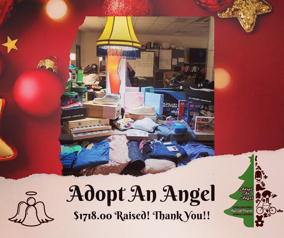 TeacherArod's tweet photo. Thank you to everyone who donated during our “Minute to Give it” Campaign at A Christmas Story the Musical! We raised a total of $1,718.00! We were able to adopt 4 children from the Lewisville High School Feeder Pattern Angel Tree! We love helping our Farmer Families! https://t.co/mat7FjONIm