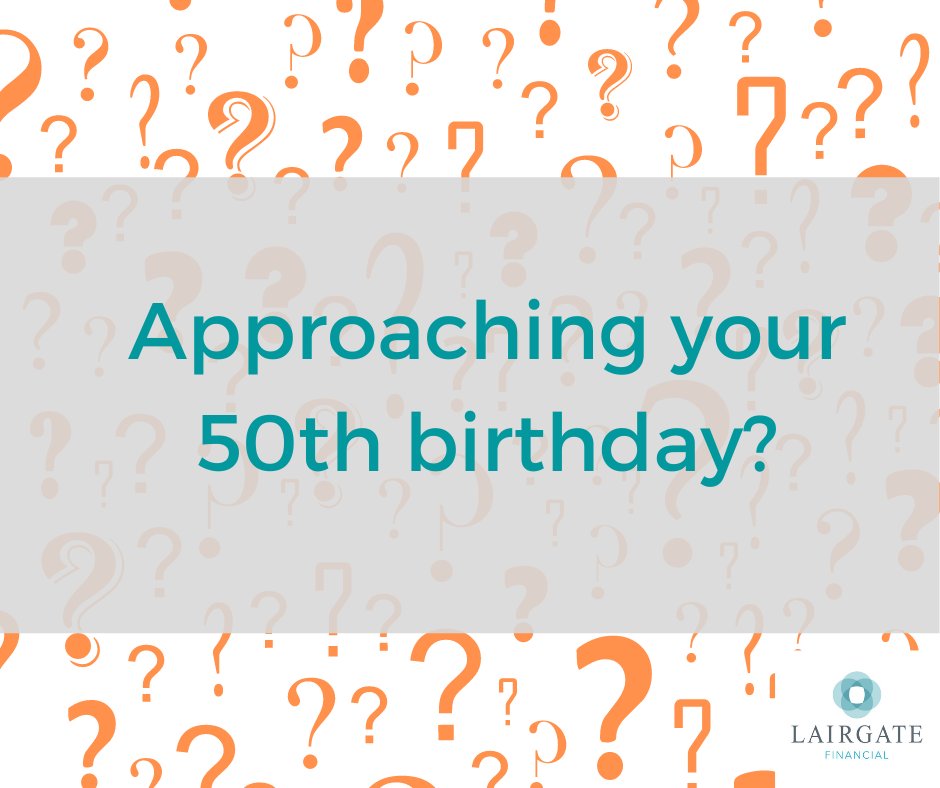 In this blog, our Director and Chartered Financial Planner Wayne notes some money moves everyone should consider before this milestone:
 
loom.ly/b5ldwbQ
 
For a free, no-obligation initial chat about your options, call 01482 860700 or email info@lairgatefinancial.co.uk