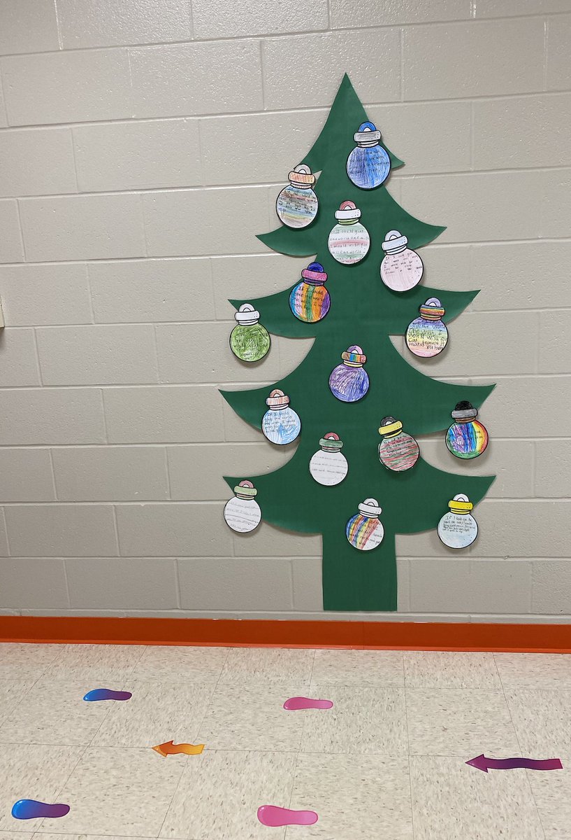 PartridgeElem's tweet photo. Mrs. Brown's students worked on adding some cheer to the hallways. #PartLeads https://t.co/rzX8JYYVMo