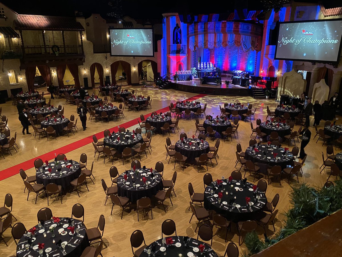 This view never gets old #usac banquet