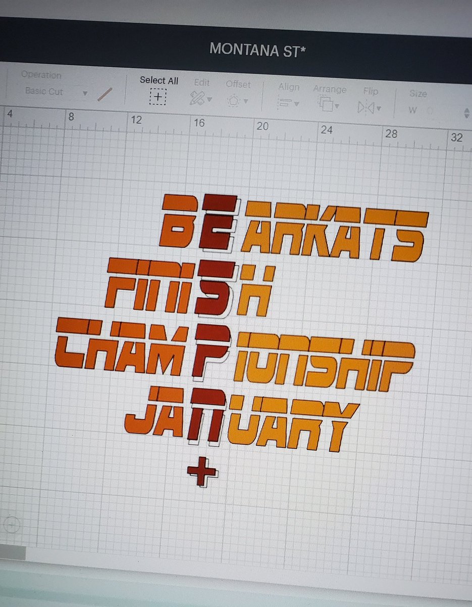 bls78momma's tweet image. I'm not totally sold on this ... it needs something.... (&amp;amp; yes I know the oranges are different, they won't be) #signproblems #EatEmUpKats #SHSU #nationalchamps #gamedaysigns